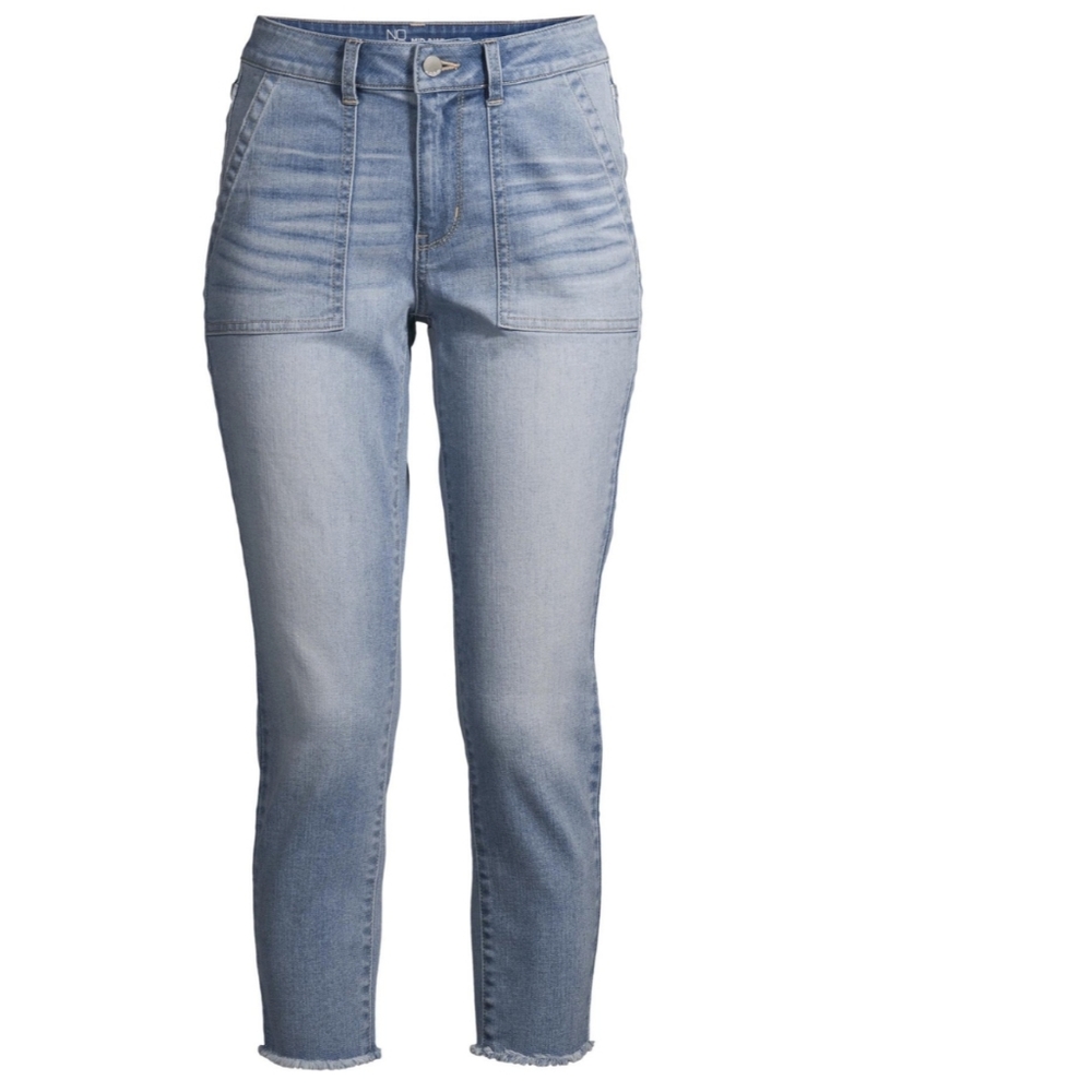 Denim capri jeans